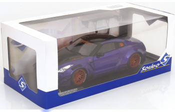 NISSAN Skyline GT-R (R35) LBWK Bodykit Type 2, purple-metallic