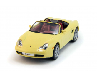 PORSCHE Boxster (1997), yellow