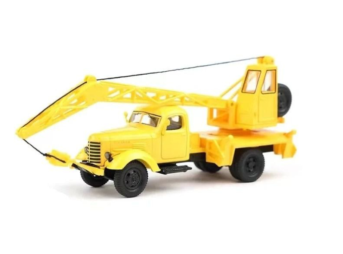FAW Jiefang CA10 Truck Crane, yellow