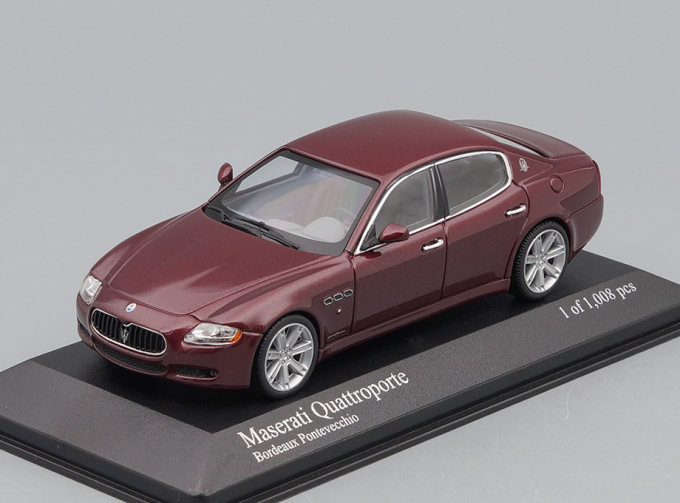 MASERATI QUATTROPORTE Sport GT S 2009, RED METALLIC