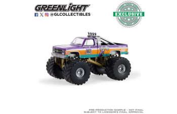CHEVROLET K-10 Monster Truck Chuck E. Cheese Racing World and Hendrick Motorsports Collaboration *Kings of Crunch* (1977)