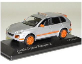 PORSCHE CAYENNE TRANSSYBERIA 2007, серебристый