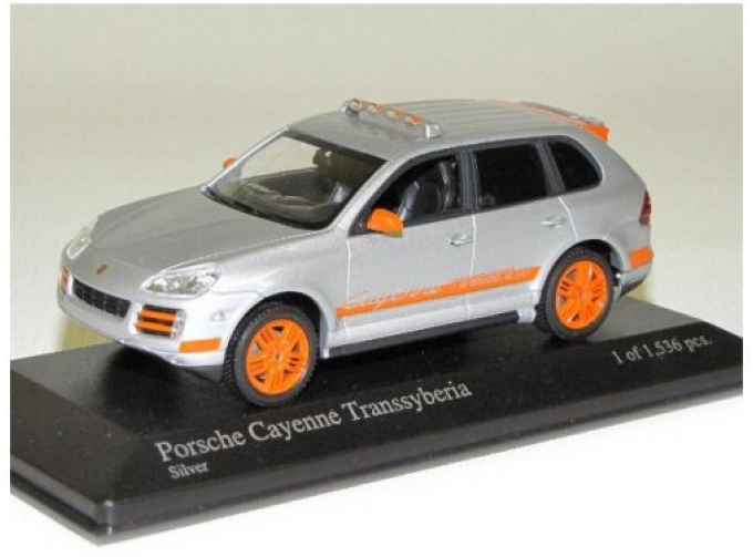 PORSCHE CAYENNE TRANSSYBERIA 2007, серебристый