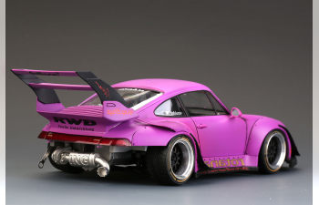 Конверсионный набор RWB Porsche 993 Widebody Kit для моделей Ver."Akira Nakai" Rotana (Resin+PE+Decals+Metal parts)