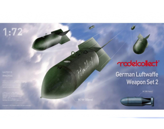 Сборная модель Набор немецкого оружия Люфтваффе времен Второй мировой войны (набор 2)