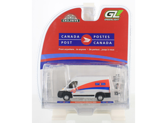 RAM ProMaster 2500 Cargo High Roof Canada Post (2019), white / red / blue
