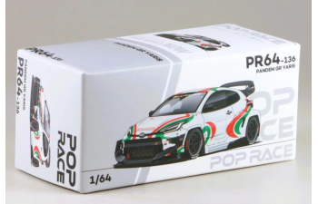 TOYOTA Pandem GR Yaris Rally Livery, white