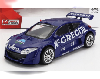 RENAULT Megane V6 Trophy Team Mc-gregor N21 Winner World Series (2009) M. Verschuur, Blue