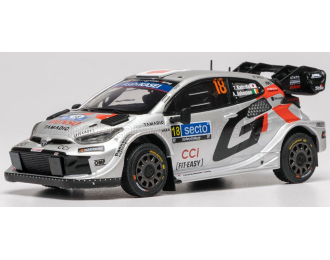 TOYOTA GR YARIS RALLY1 TEAM TOYOTA GAZOO RACING N 18 2nd RALLY FINLAND (2025) TAKAMOTO KATSUTA - AARON JOHNSTON