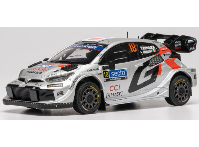 TOYOTA GR YARIS RALLY1 TEAM TOYOTA GAZOO RACING N 18 2nd RALLY FINLAND (2025) TAKAMOTO KATSUTA - AARON JOHNSTON