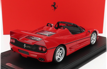 FERRARI F50 Spider (1995) - Con Vetrina - With Showcase, Rosso Corsa 322 - Red