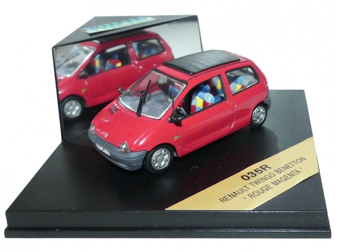 RENAULT Twingo Benetton Rouge Magenta, красный