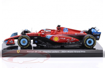 FERRARI SF-24 #16 3rd Miami GP Formula 1 Charles Leclerc (2024)