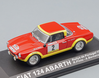 FIAT ABARTH 124 Rally #2 Pinto/Bernacchini победитель Rally Portugal 1974