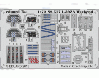 Цветное фототравление для L-39ZA Weekend S.A.