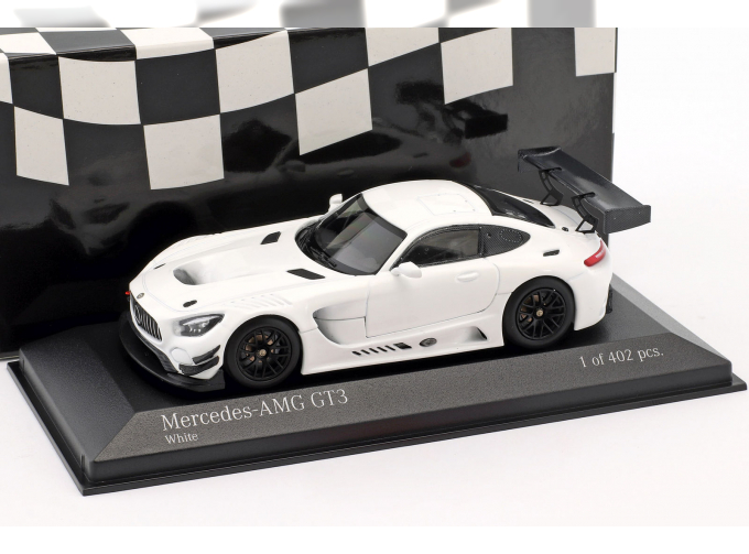 MERCEDES-BENZ AMG GT3 plain body version 2017, white