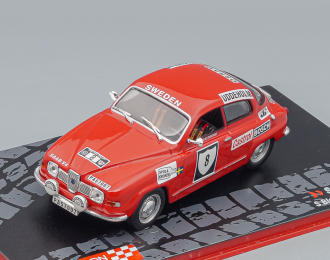 SAAB 96 V4 S.Blomqvist - A.Hertz (1972), red