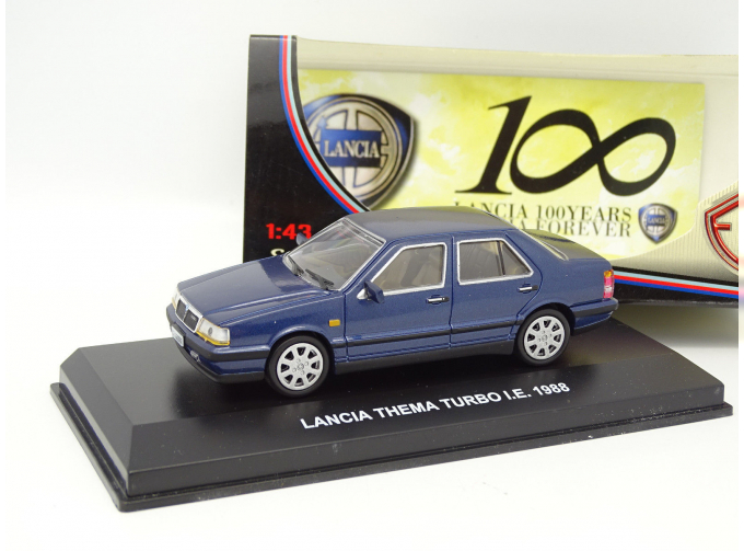 LANCIA Thema Turbo I.E. (1988), metallic blue