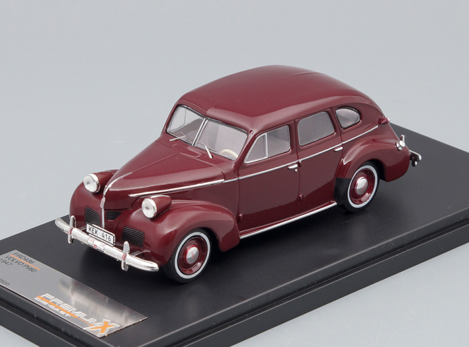 VOLVO PV60 (1947), maroon red