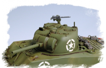 Сборная модель Танк U.S M4A3 Medium Tank