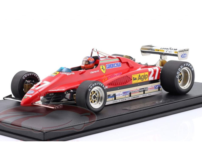 FERRARI 126C2 №27 Qualification Belgian GP Formula 1 Gilles Villeneuve (1982)