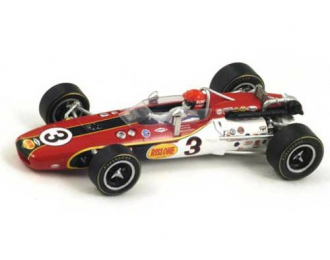 EAGLE MK4, 3 Winner Indy 500 1968 Bobby Unser, red