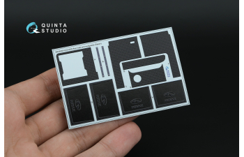 3D Декаль Коврик напольный и брызговики для модели КрАЗ-6322 (Takom)