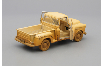 CHEVROLET Stepside Pick-up (1955), dirty beige