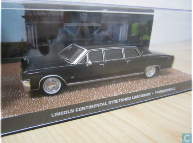 LINCOLN Continental Limousine Thunderball 1965, Black