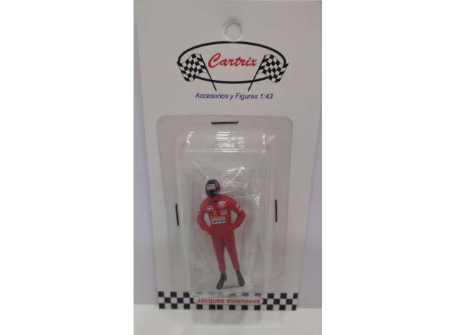 Фигурка Jacques Villeneuve *Resin Series*, red