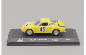 SIMCA Abarth 1300 Team Equipe Nationale Belge #43 (1962) Claude Dubois / Georgers Harris, 24h Le Mans Collection