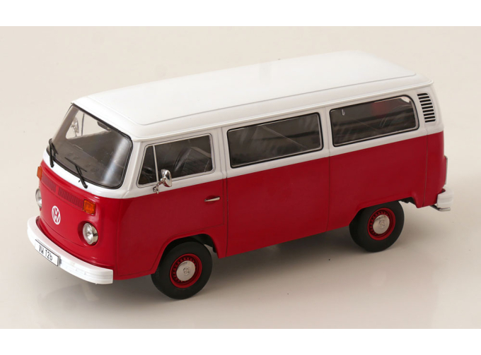 VOLKSWAGEN T2b (1972), red white
