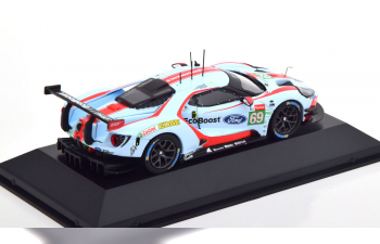 FORD Gt Ford Ecoboost 3.5l Turbo V6 Team Ford Chip Ganassi Usa №69 5th Lmgte Pro Class 24h Le Mans (2019) R.Briscoe - S.Dixon - R.Westbrook, Light Blue Red