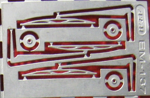 Фототравление Дворники для Минский 6422, матовый никель