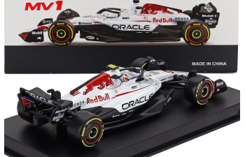 RED BULL F1 Rb21 Team Oracle Red Bull Racing №22 Japan Gp (2025) Yuki Tsunoda - With Pilot And Showcase, White Red