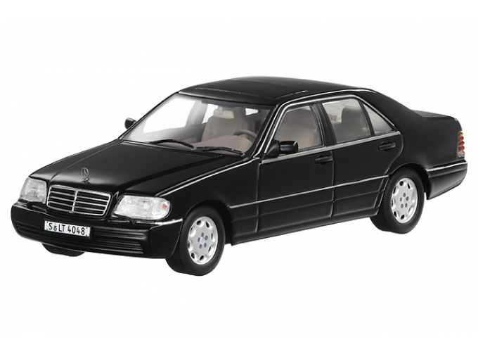 MERCEDES-BENZ S500 W140 (facelift 1994-1998), black