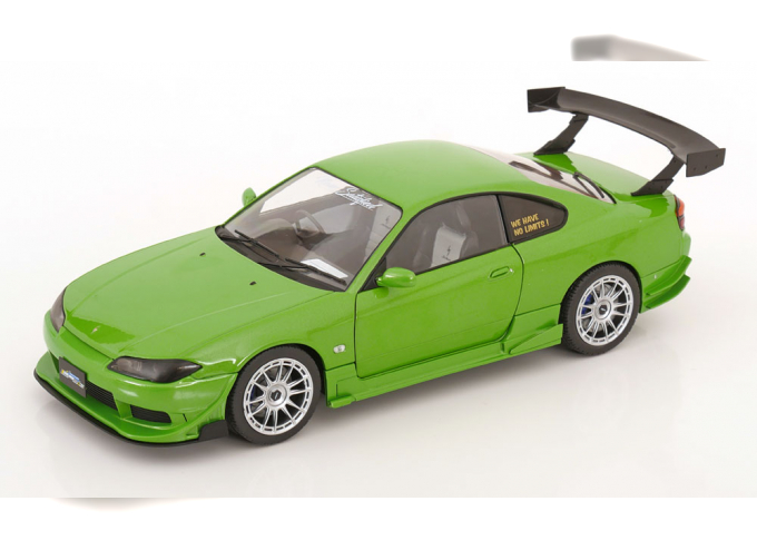NISSAN Silvia (s15) Coupe Spec-r Aero (1999), green metallic