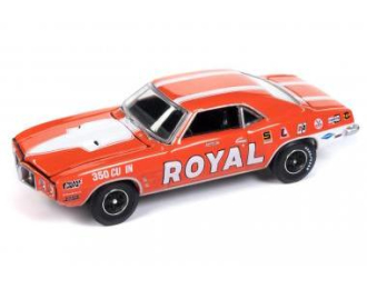 PONTIAC Firebird Royal Bobcat (1969), Carousel Red with White