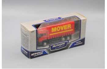 грузовик Scania, Mover, красный