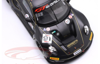 PORSCHE 911 GT3 R (992) #91 24h Spa Herberth Motorsport Bohn / Jefferies / Renauer / Renauer (2025), black