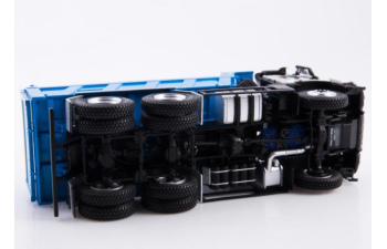 Камский грузовик 65952 самосвал, синий / белый