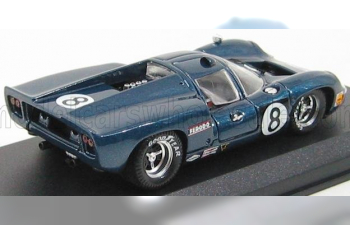 LOLA T70 Coupe N 8 Daytona 1969 Leslie - Motschenbac, Blue Met