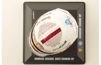 MINI HELMET C. Leclerc #16 Scuderia Ferrari China GP Formula 1 (2025)