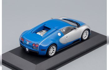 BUGATTI Veyron Centennaire (2009), chrome / blue