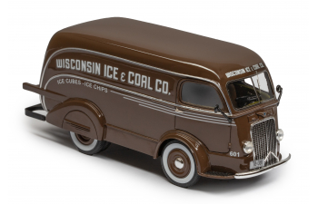 INTERNATIONAL D-300 Delivery Van Wisconsin Ice Co. 1938, brown