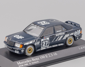 MERCEDES-BENZ 190E 2,3-16 «SERPISTAR» D.SNOBECK DTM 1988, black
