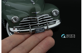 3D Декаль Автомобильные номера США, северо-восточные штаты, 1910-1940 (для всех моделей) (на метал. основании)