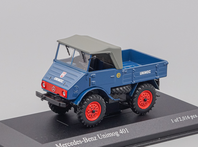 MERCEDES-BENZ Unimog 401 1953, blue