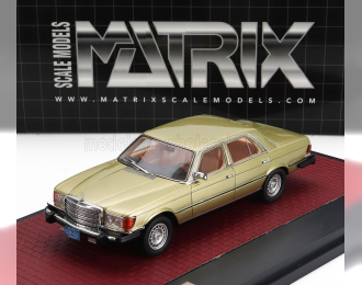 MERCEDES-BENZ S-class 300sd Turbodiesel (w116) Usa Version (1977), Gold Met