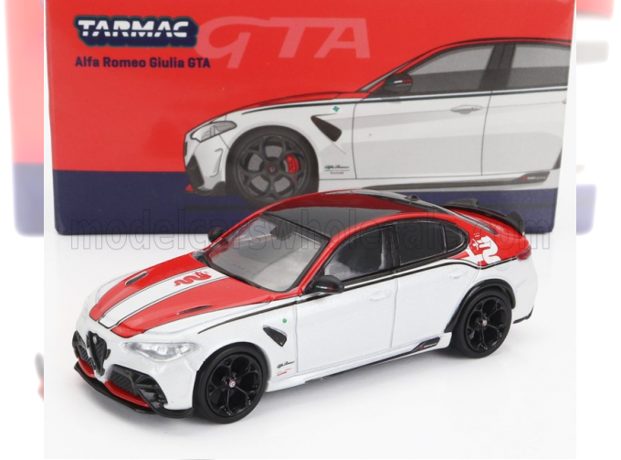 ALFA ROMEO Giulia Gtam (2020), White Red